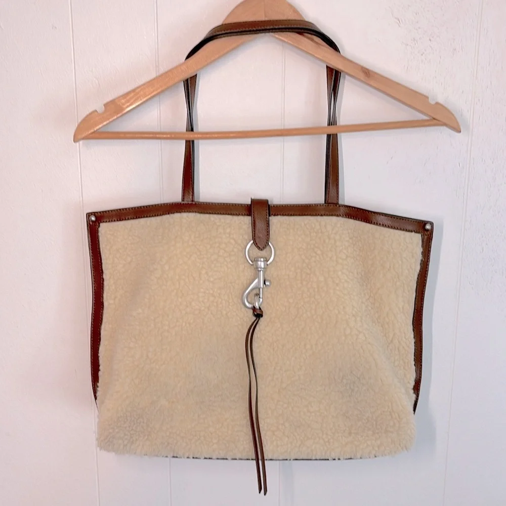 Rebecca Minkoff Leather Trim Tote Bag - Picture 10 of 17